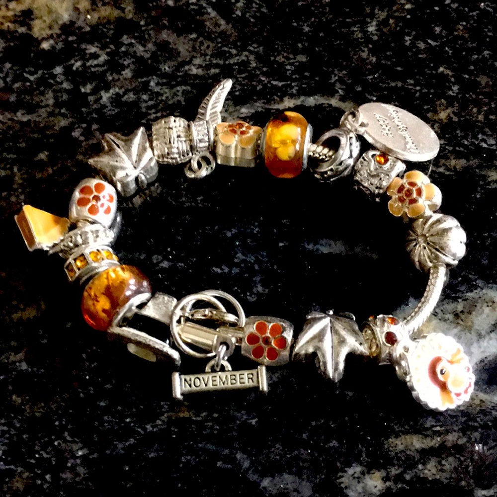 November Thanksgiving Bracelet